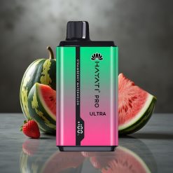 Hayati Pro Ultra 15000+ Puff 850mAh 2×12ml 2% 49 Ízesítmény Eper Dinnye