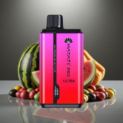 Hayati Pro Ultra 15000+ Puff 850mAh 2×12ml 2% 49 Ízesítmény Görögdinnye Skittles